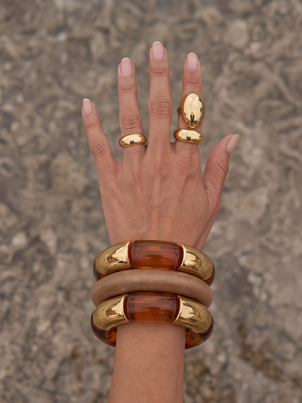 Amber Dune Bracelet Set