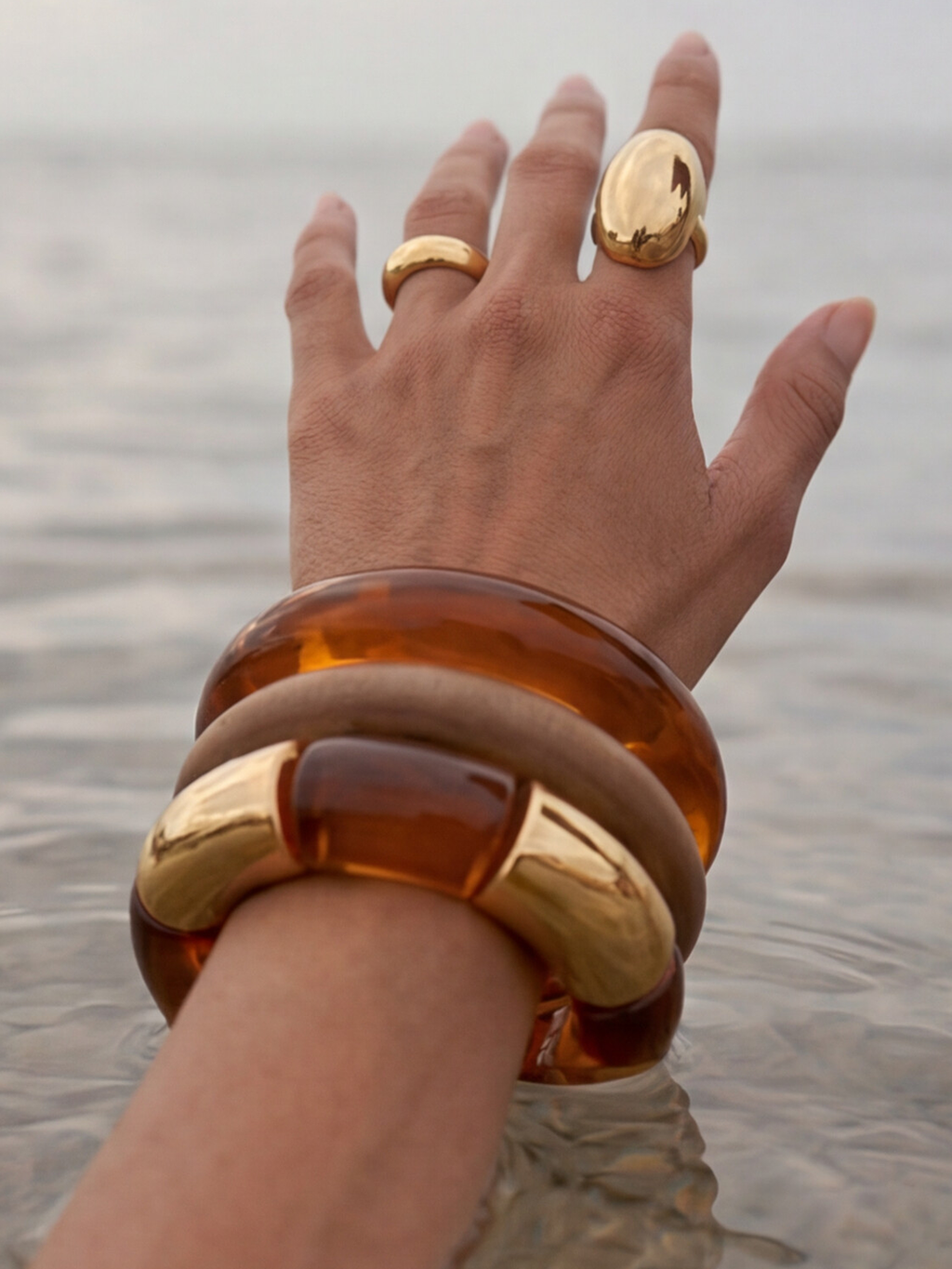 Amber Dune Bracelet Set