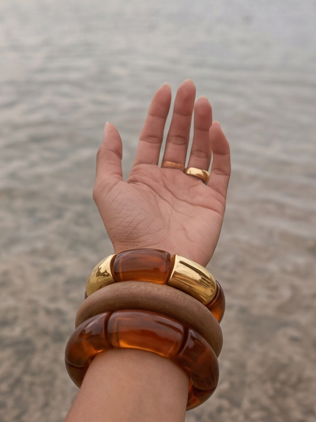 Amber Dune Bracelet Set