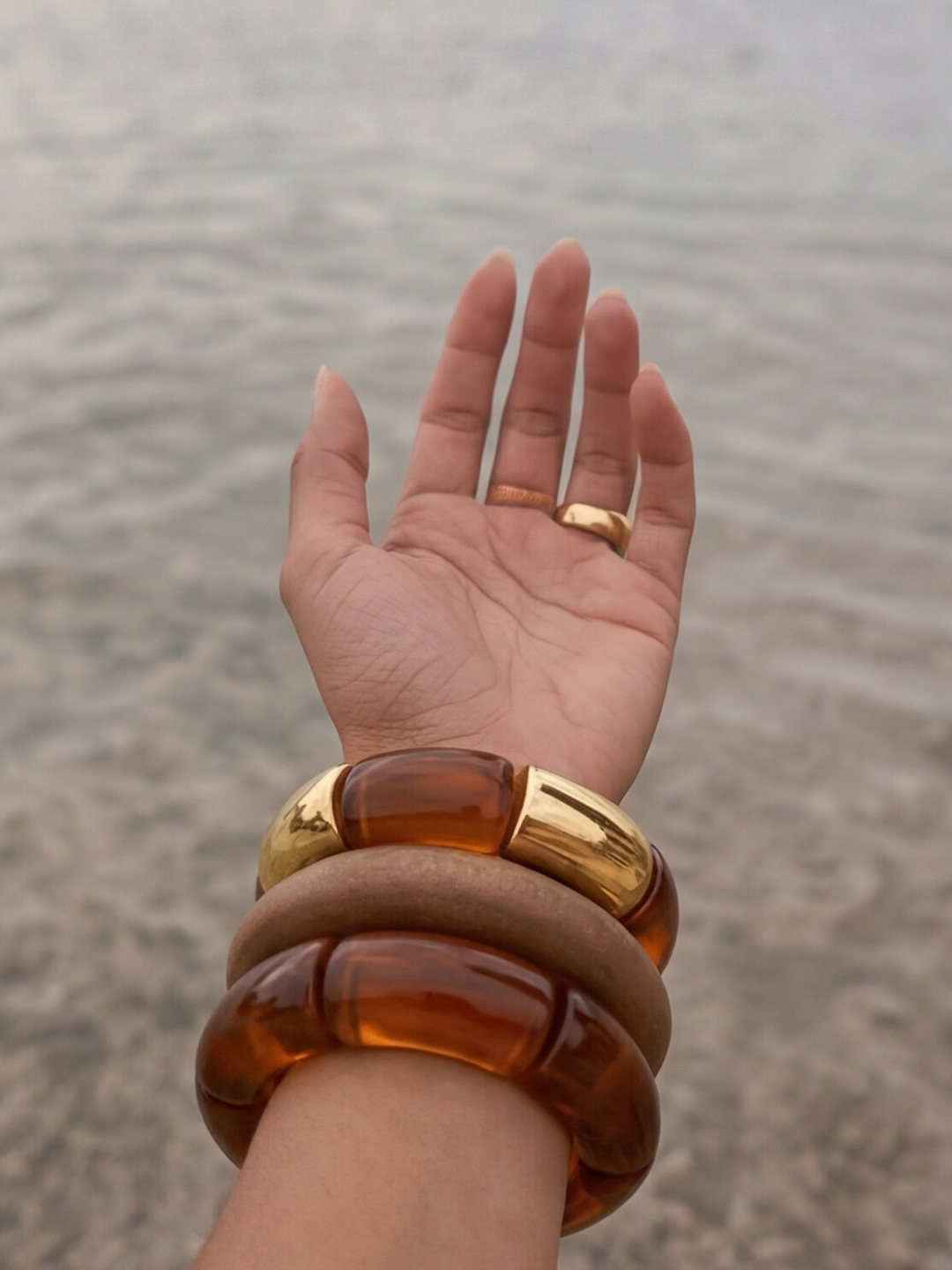 Amber Dune Bracelet Set
