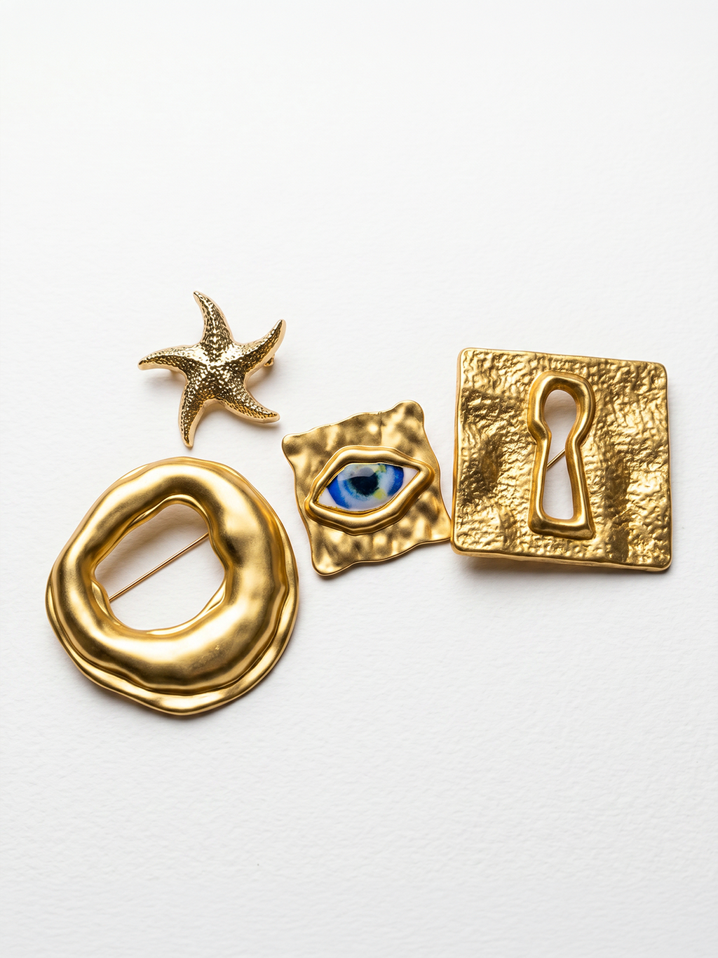 Ocean Brooch Set