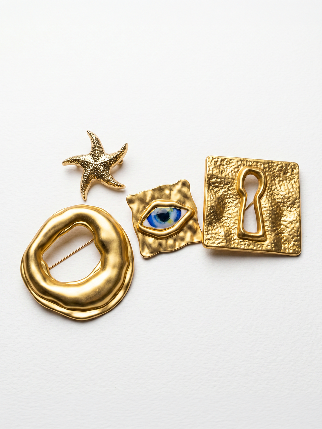 Ocean Brooch Set