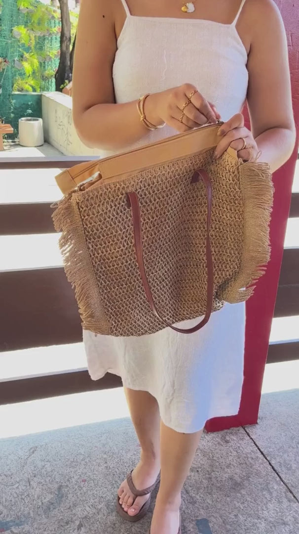 Palma Fringe Bag