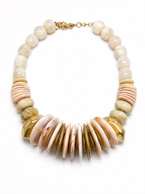 Coastal Pearl Shell Necklace - Orimal