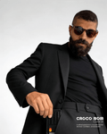 Croco Noir Core 01 Card Holder - Orimal