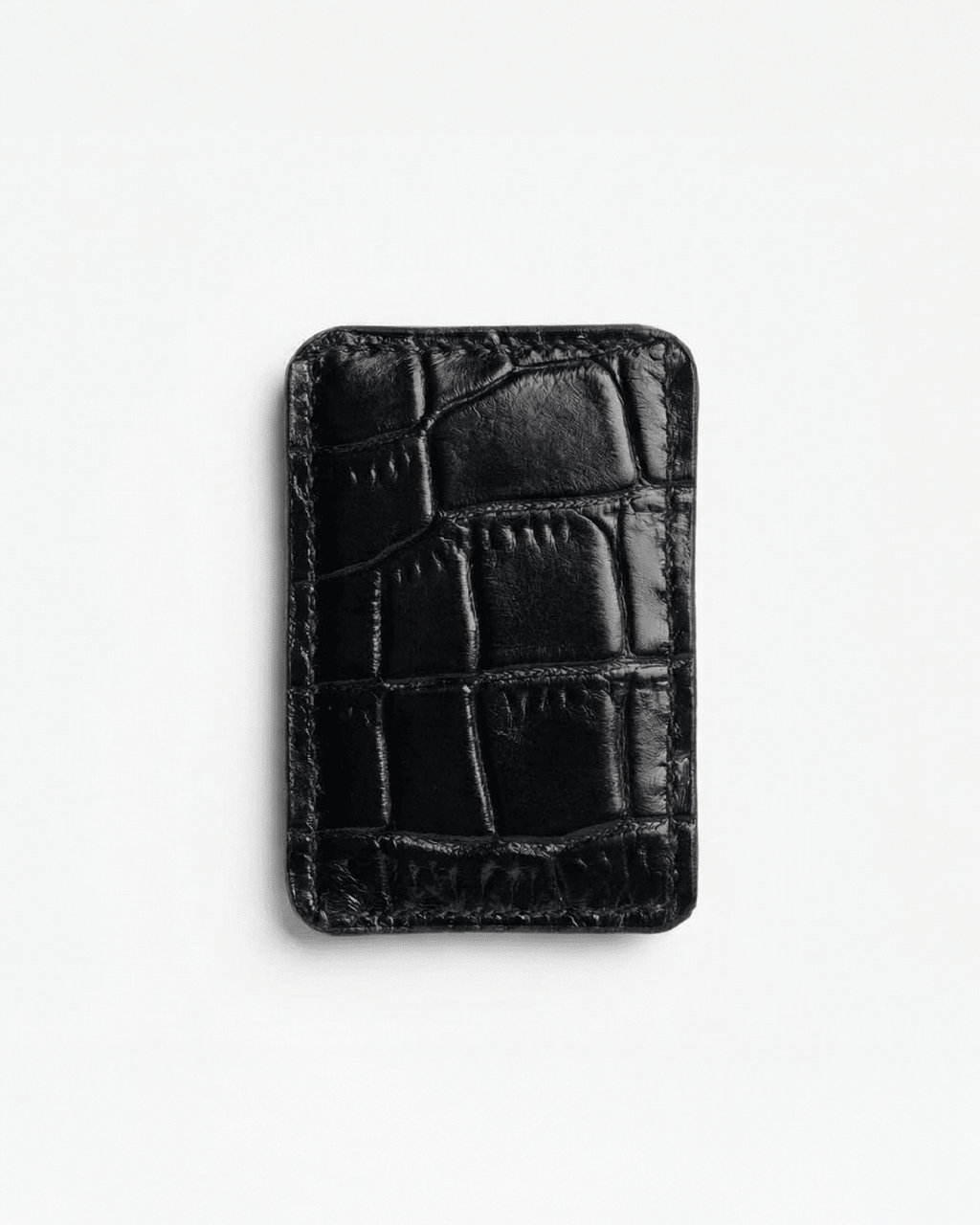 Croco Noir Core 01 Card Holder - Orimal