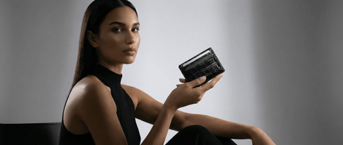 Croco Noir Core 01 - Card Holder - Orimal